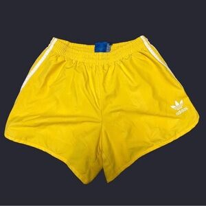 Adidas Bright Yellow Running Sports Shorts